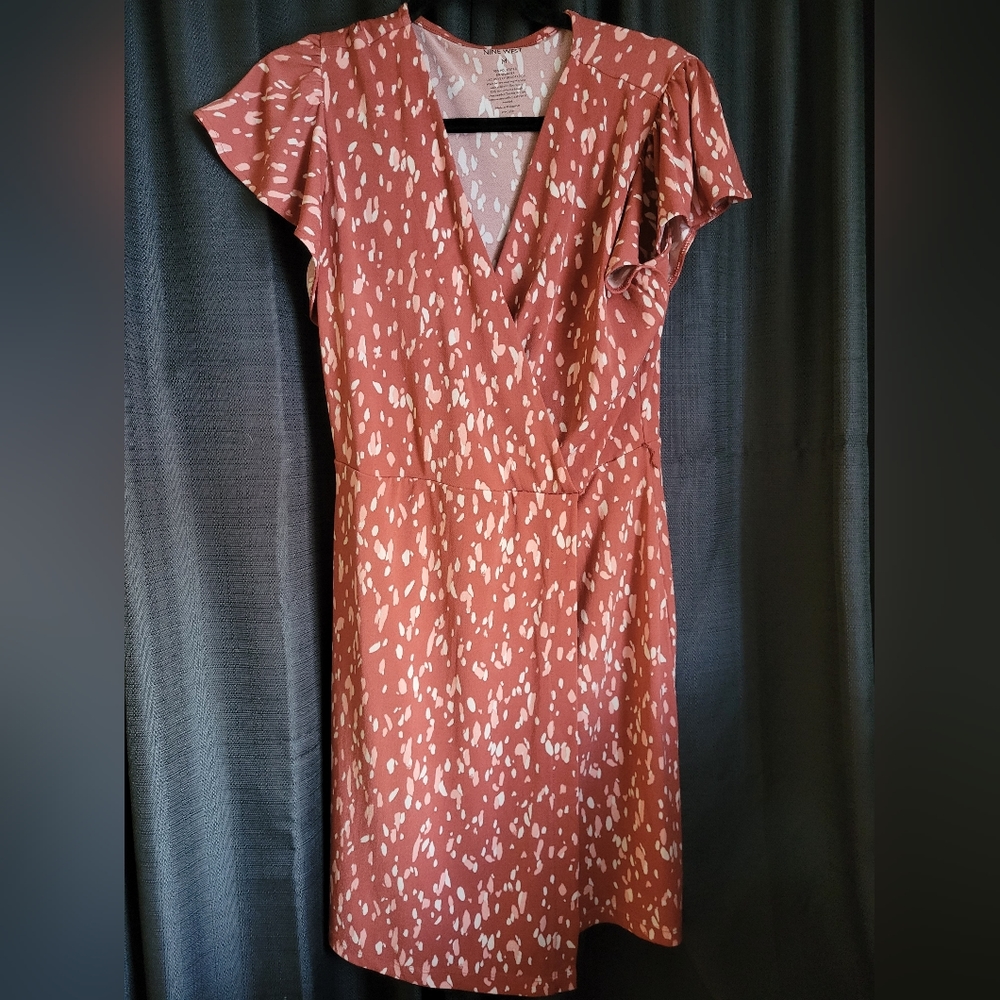 Women's V-Neck Fitted Dress